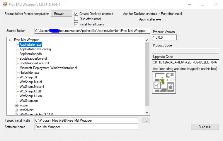 Create Msi Installer From Exe