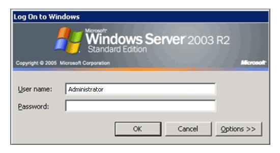 Forgot Windows 2003 Server Password